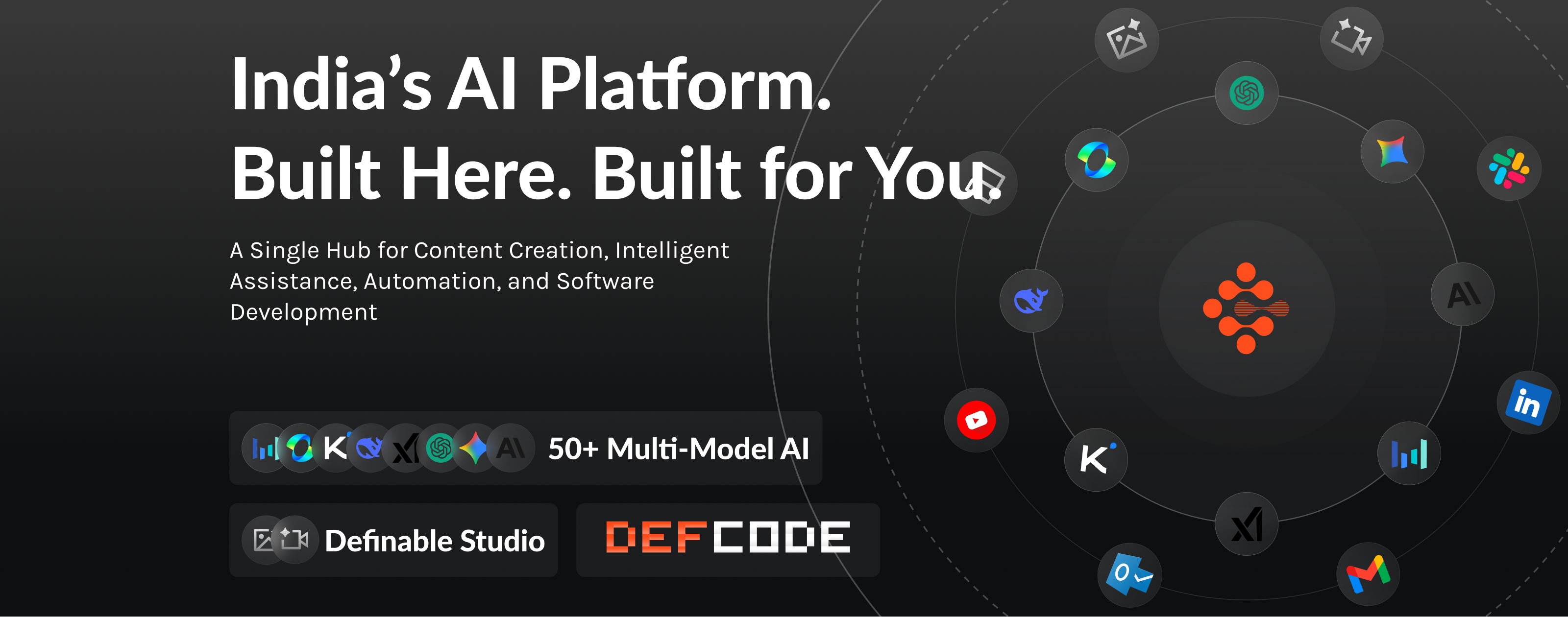 Definable AI Officially Launches: India’s All-in-One AI Platform Is Now Live